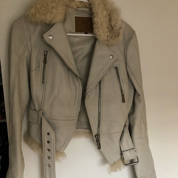 Alexander McQueen Jackets & Blazers - [alexander McQueen Mcq] leather moto jacket